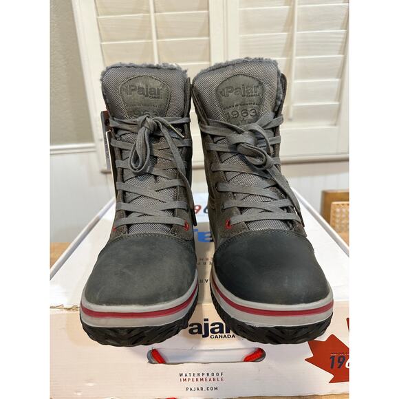 Pajar Canada Trooper 2.0 Men's Snow Boots Dark Grey Nubuck Sz 8.5/9 US 42 EU NIB - Picture 7 of 16